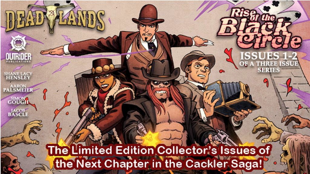 Deadlands: Rise of the Black Circle Issues 1-2