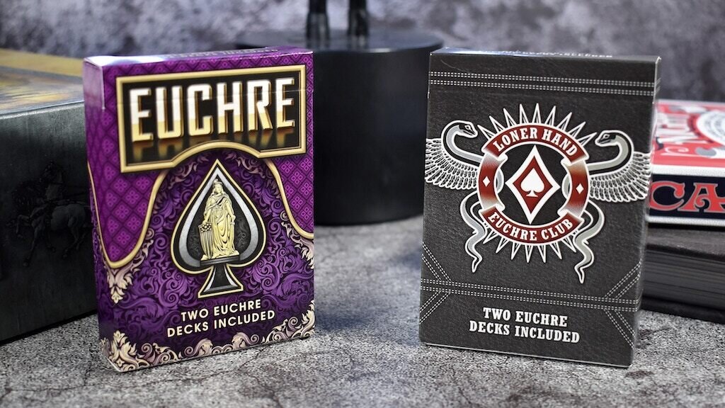 EUCHRE Playing Cards - V4 and Loner Hand Decks