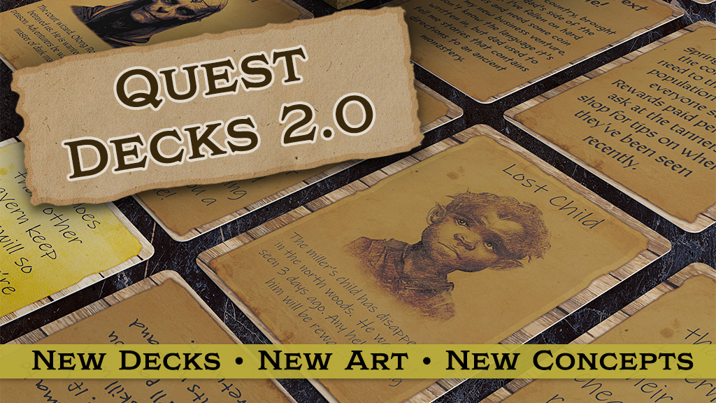 Quest Decks 2.0: Adventure Cards for your RPG Games