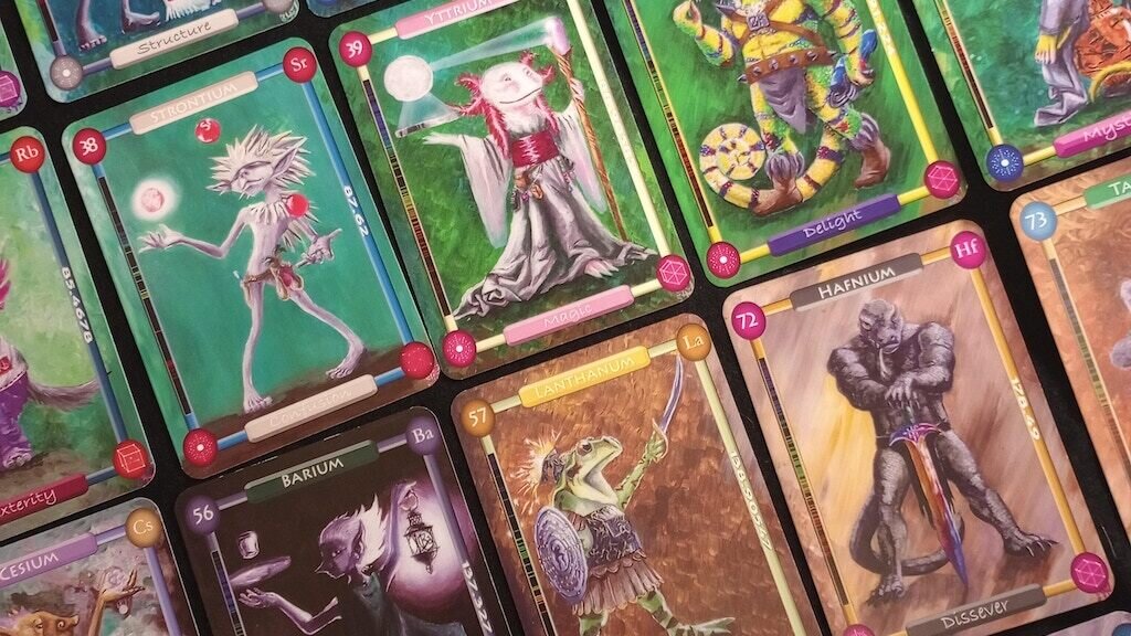 The Mendelevian Oracle Deck