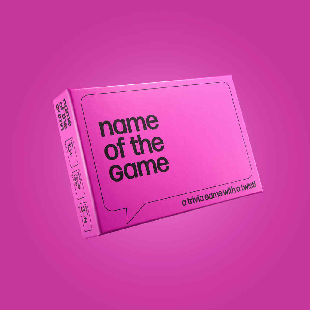 name of the game! fun party game 📣