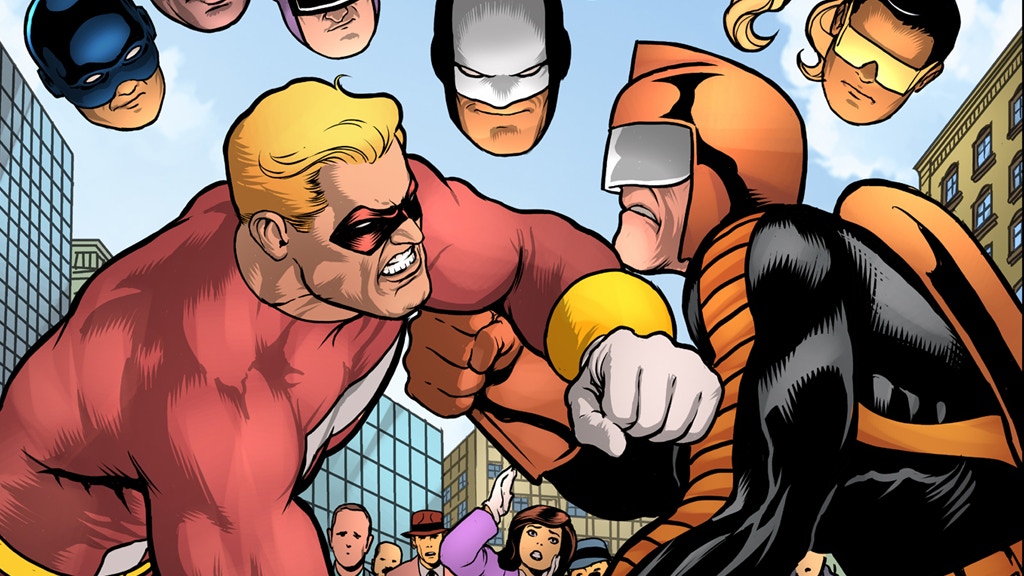 GOLDEN YEARS - A 120 Page Superhero Graphic Novel