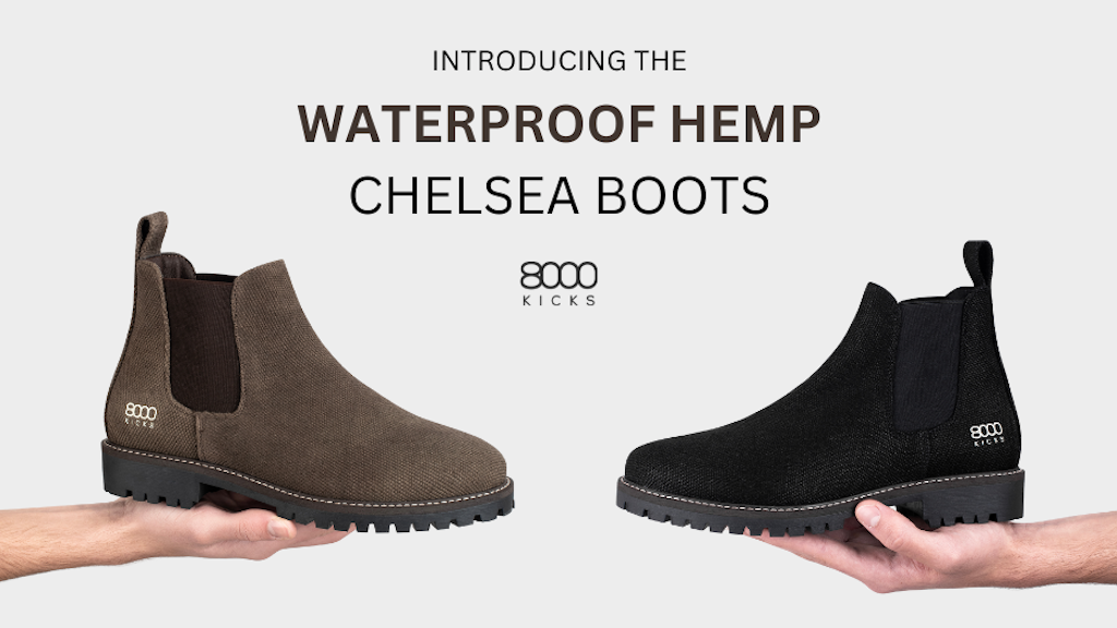 8000Kicks | The waterproof VEGAN Chelsea boots