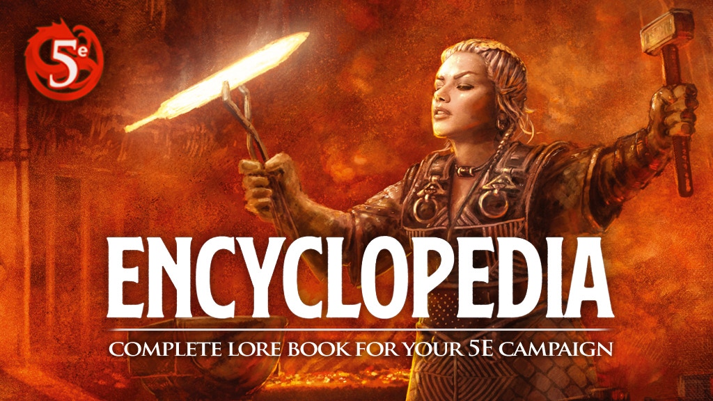Encyclopedia 2: Lore Book & Toolbox for your 5E Campaign 🛠️