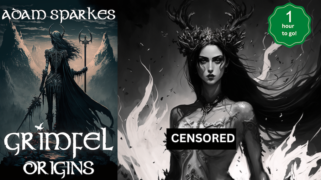 Grimfel: Origins - A Grimdark Fantasy Graphic Novel hybrid