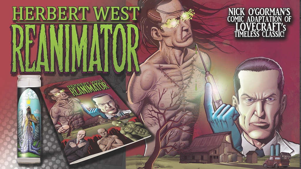 HERBERT WEST: REANIMATOR - The Comic Adaptation by Nick OG