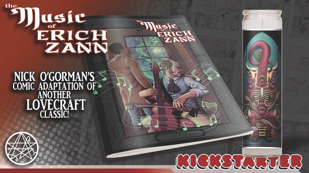 THE MUSIC OF ERICH ZANN - The Comic Adaptation