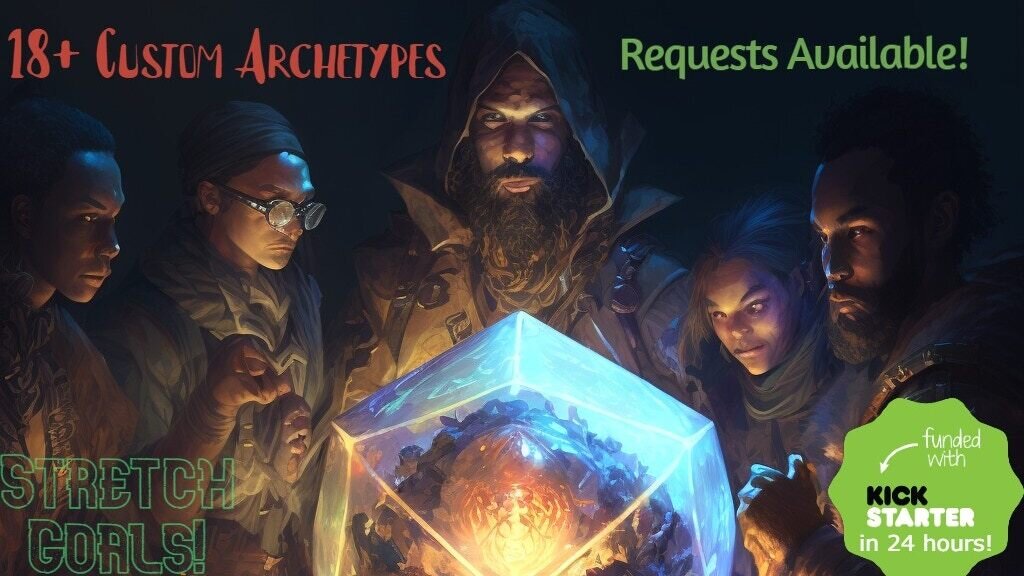 HomeBrew Heroes-18+New DnD5e Archetypes, Races, items & More