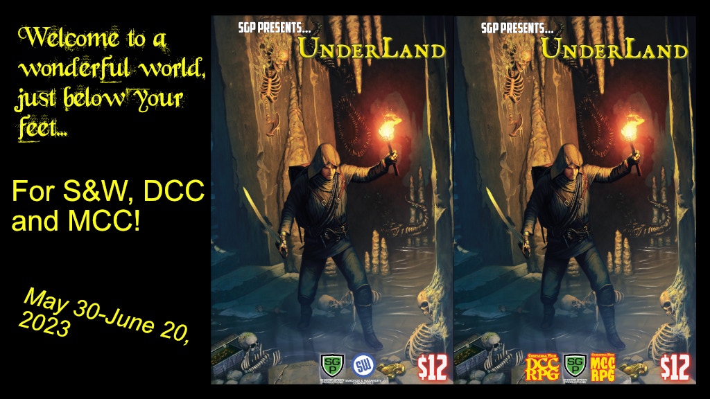 UnderLand Part 1 for S&W DCC MCC D&D