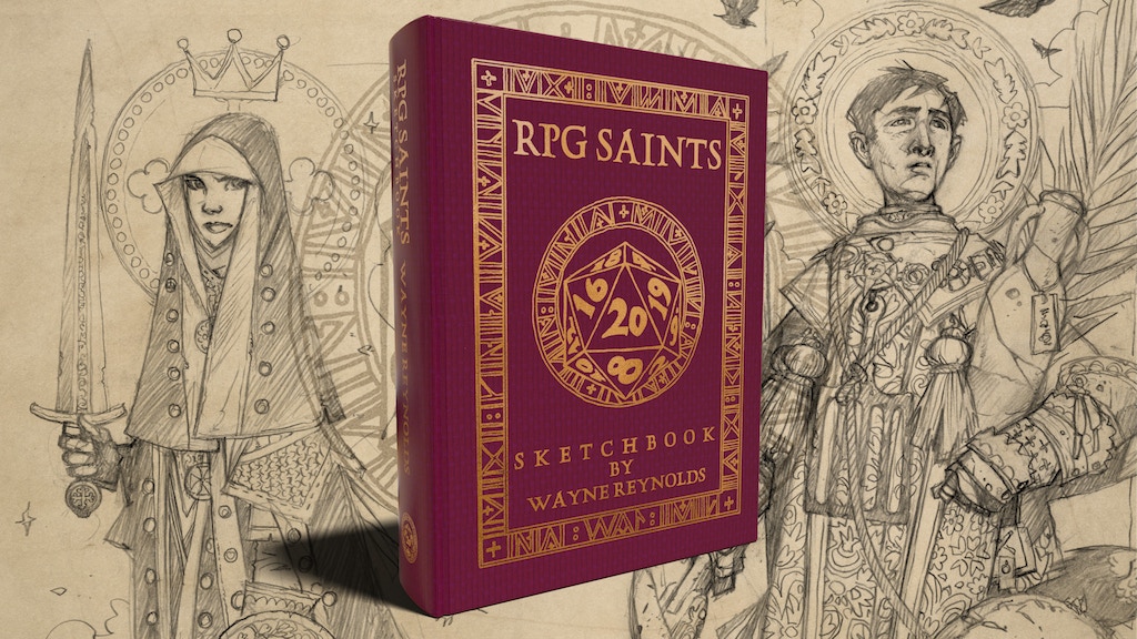 RPG Saints Sketchbook by Wayne Reynolds