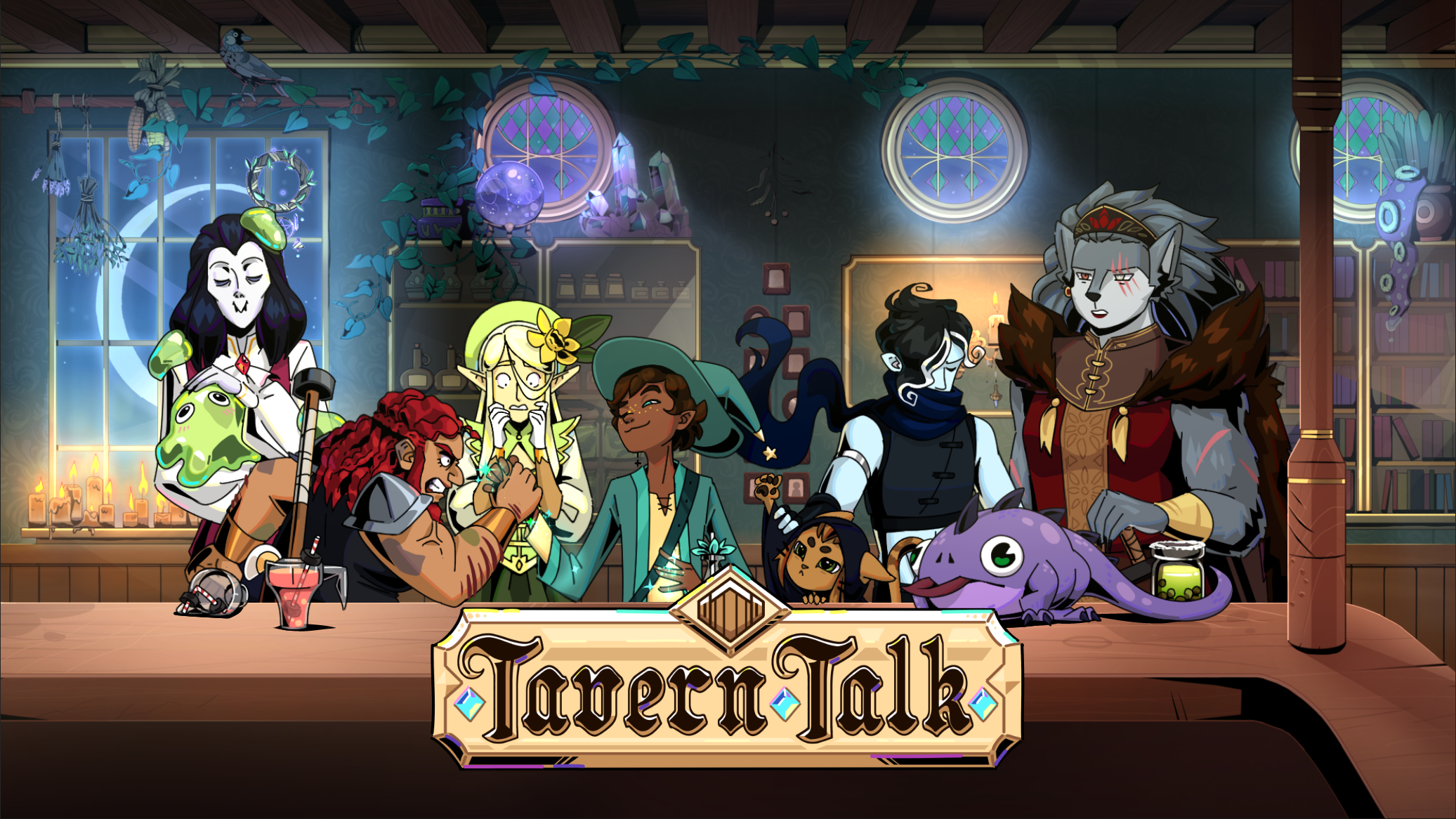 Tavern Talk - A Cozy Visual Novel Game