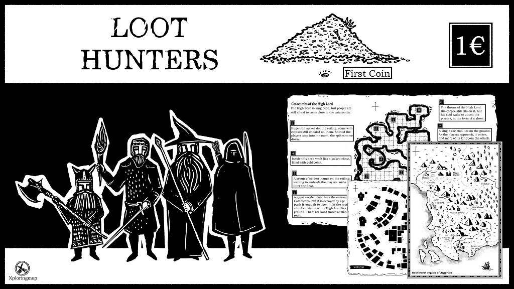 Loot Hunters - First Coin (€1)