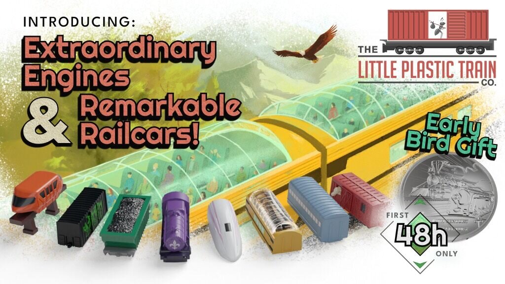 Deluxe Board Game Train Sets: Wave 2