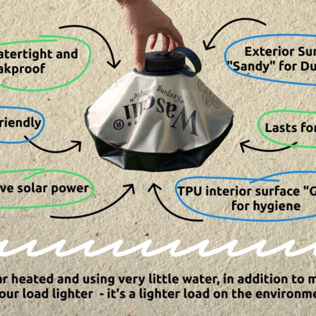 Waschii -Foldable Waschiing Machine for Minimalist