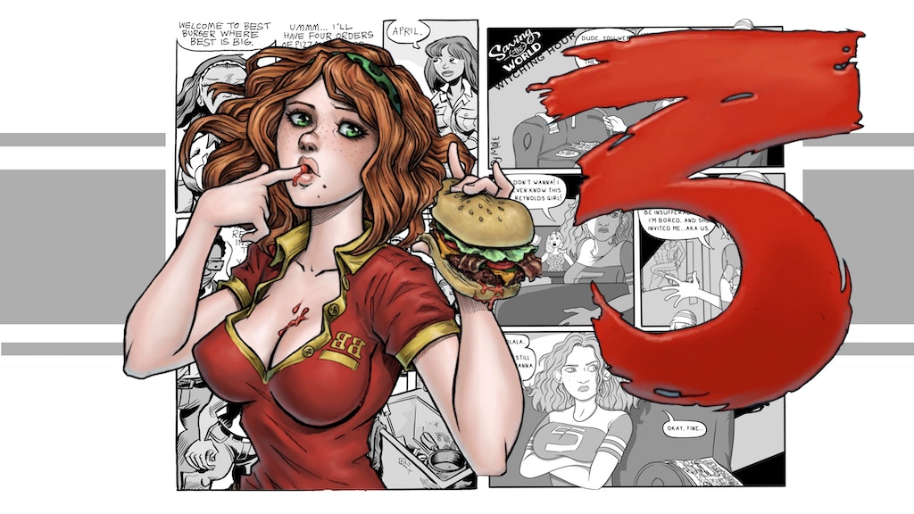 Saving the World #3 Comic Book