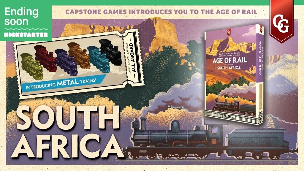 Backerkit Backer Train BackerKit Pledge Manager for Iron Rail #4: Age of Rail PLUS Metal Trains!