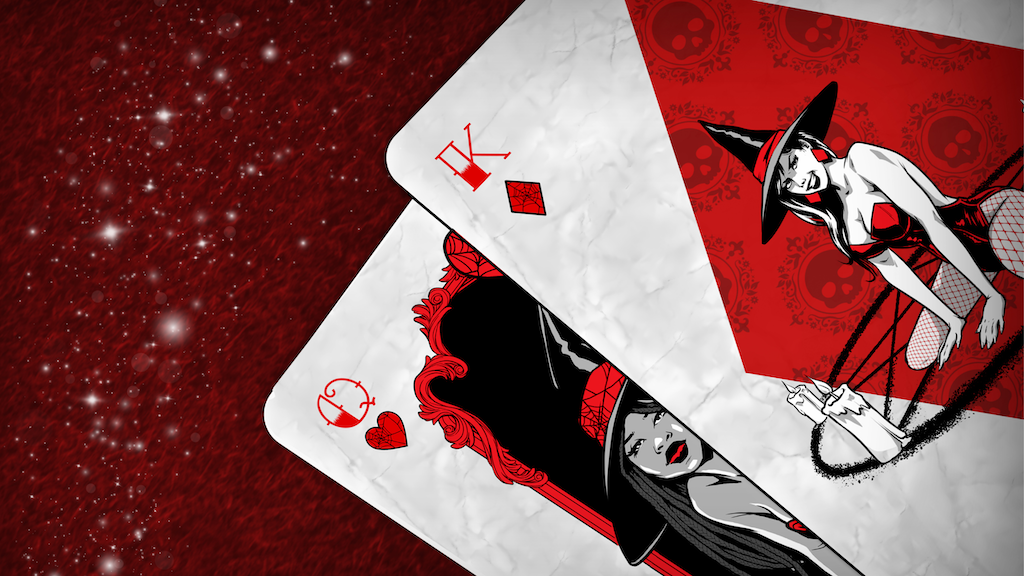 Bad Witch - Illustrated Playing Card Deck