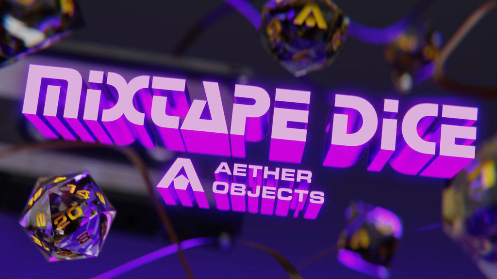 Mixtape Dice by Aether Objects