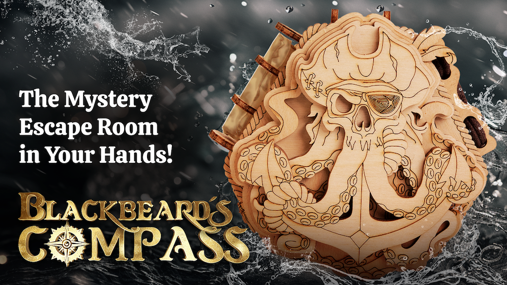 Blackbeard's Compass - The Mystery Escape Room in Your Hands