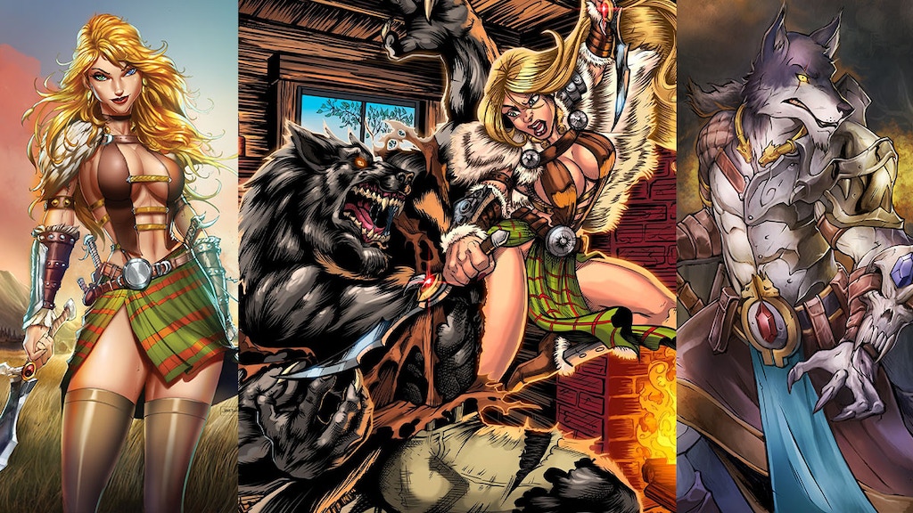 Night Wolf #1-8: Urban Fantasy Werewolf Coming-of-Age Drama