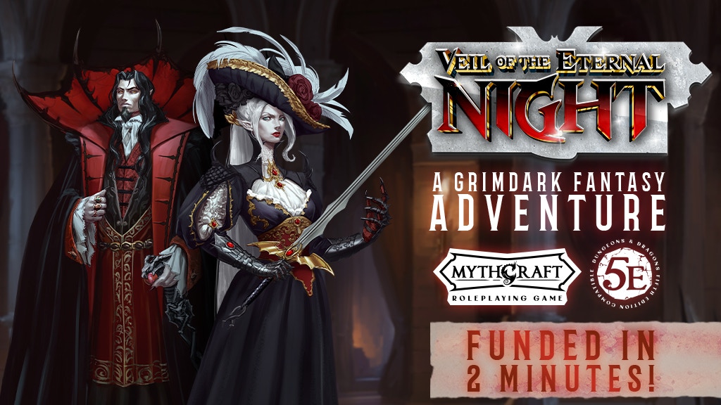 Veil of the Eternal Night: Dark Fantasy for 5e and MythCraft