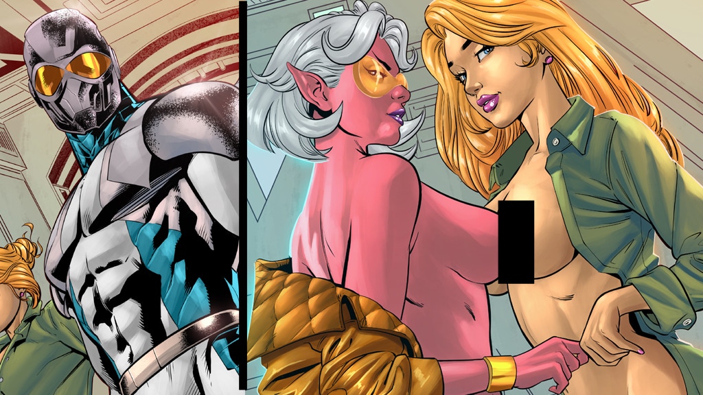 METAL HEAD #2 - a double sized NSFW science fiction story