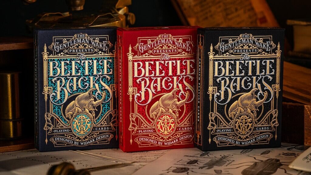 The Beetle Backs Playing Cards