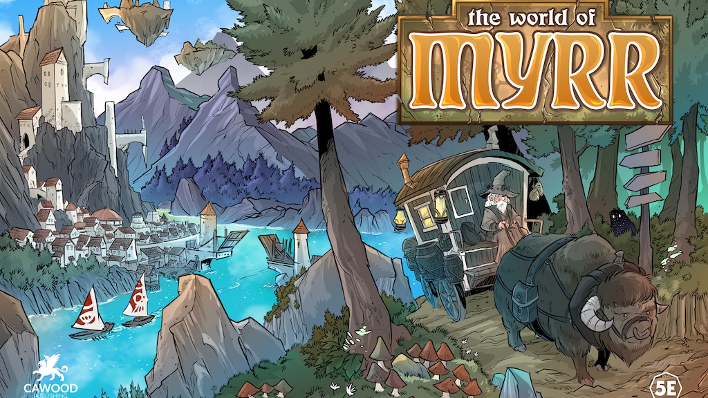 The World of Myrr Campaign Setting for any RPG