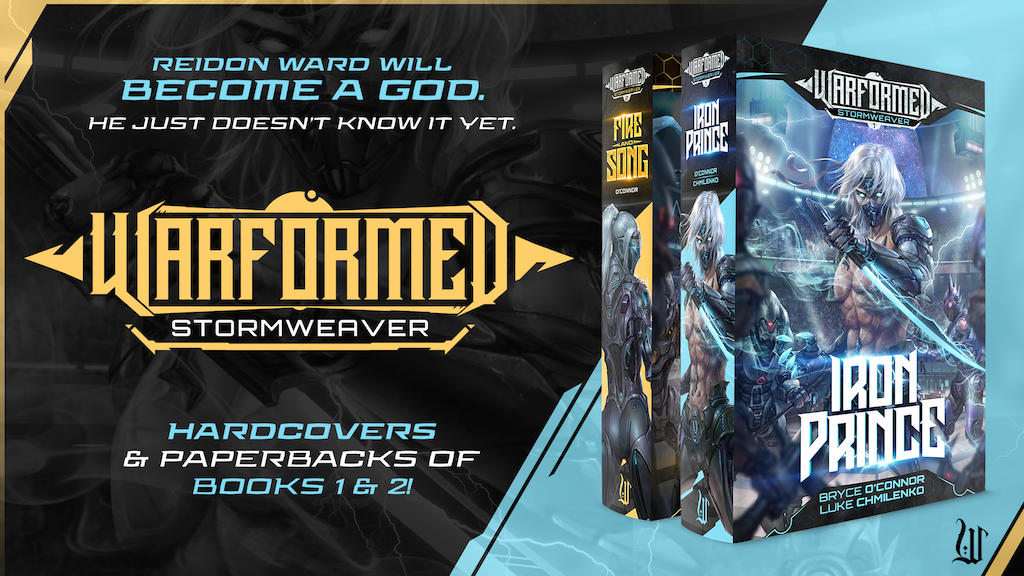 Stormweaver 1 & 2 - Paperbacks & Signed Hardcovers