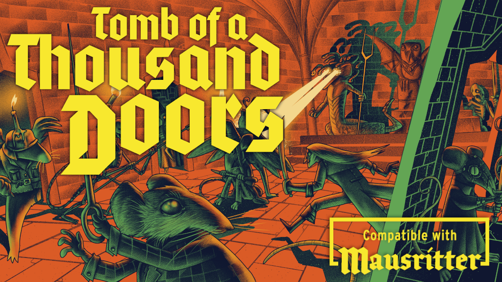 Tomb of a Thousand Doors: A Mausritter Megadungeon