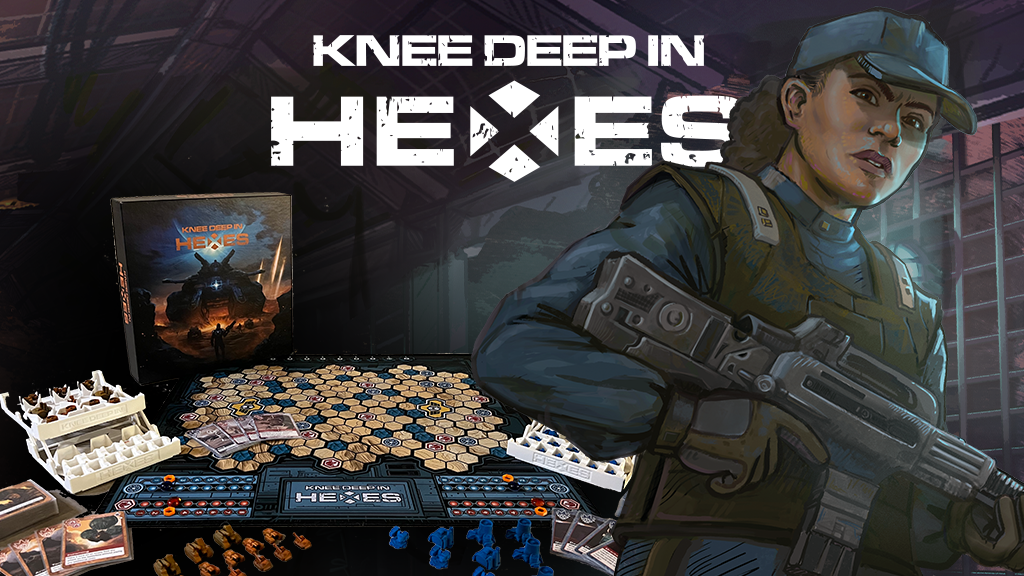 Knee Deep In Hexes - 2-Player Skirmish Strategy Boardgame