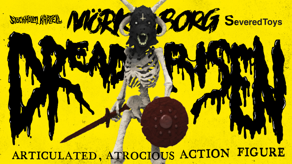 Mörk Borg Action Figure w/ Zine by Stockholm Kartell