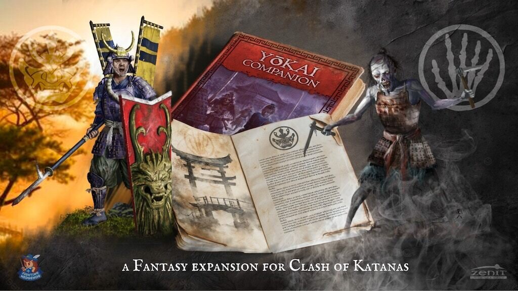 Yokai Companion a Fantasy Expansion for Clash of Katanas