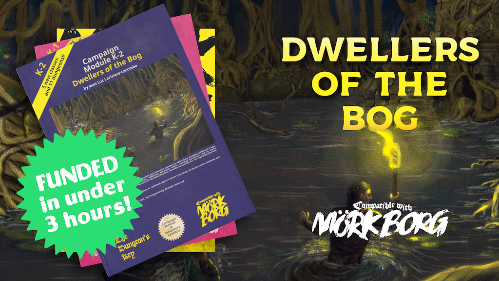 Dwellers of the Bog | A Mörk Borg compatible campaign module
