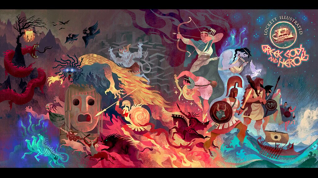Lockettopia: Greek Gods and Heroes