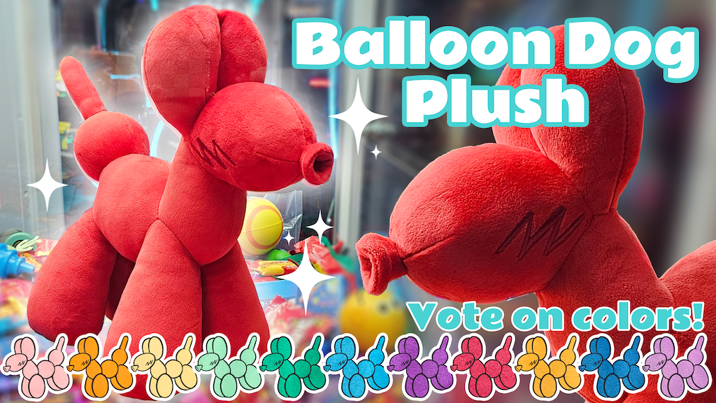 Balloon Dog Plush