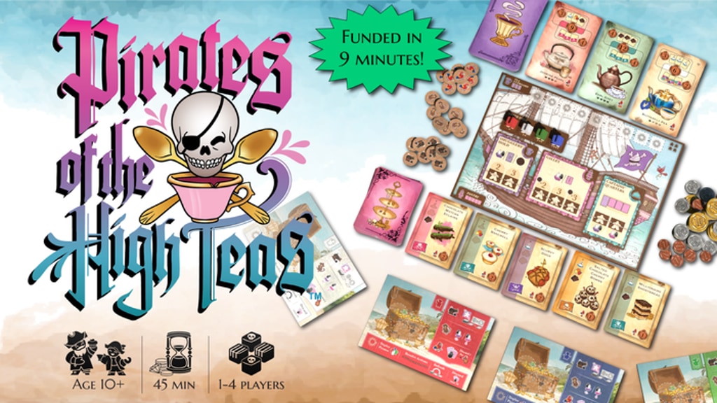Pirates of the High Teas: A Game of Piracy and Pastries