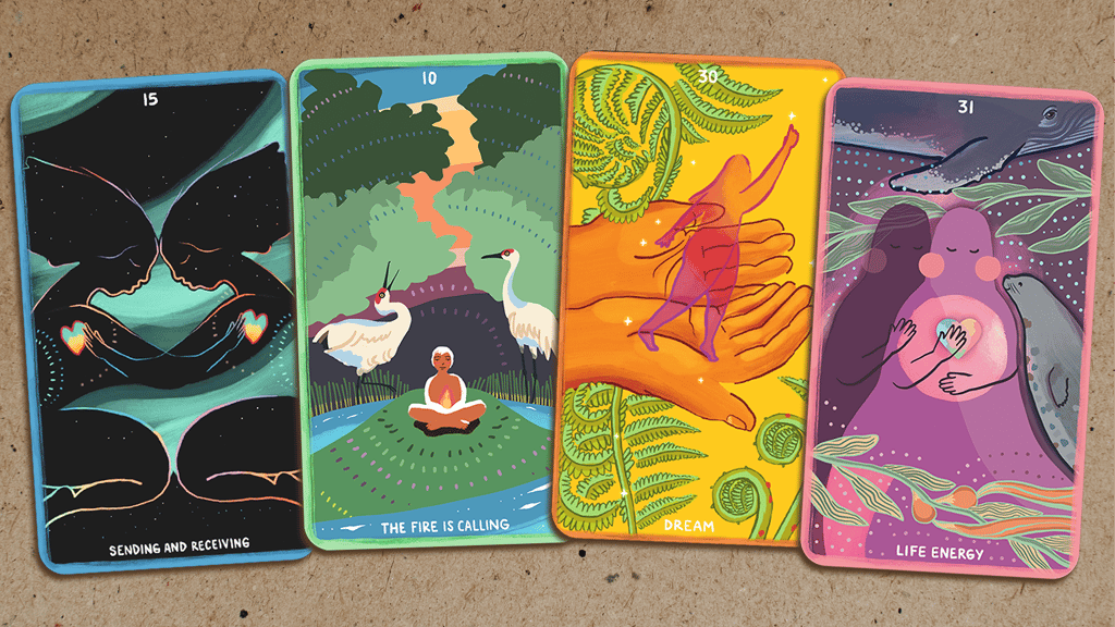 The Gentle Tarot Companion Deck: My Friend Fire