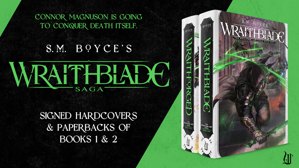 The Wraithblade Saga Books 1 & 2 - Signed Hardcovers