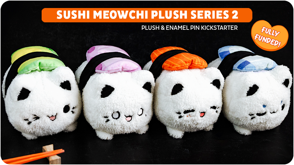 🍣 Sushi Meowchi Plush Series 2 🍣