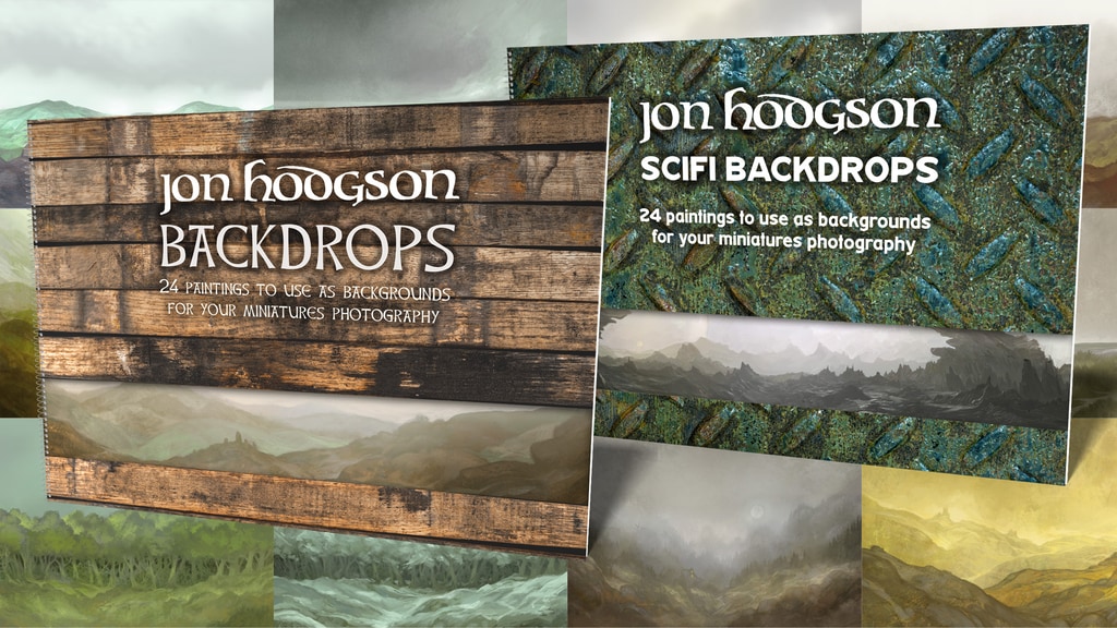 Jon Hodgson Backgrounds Book