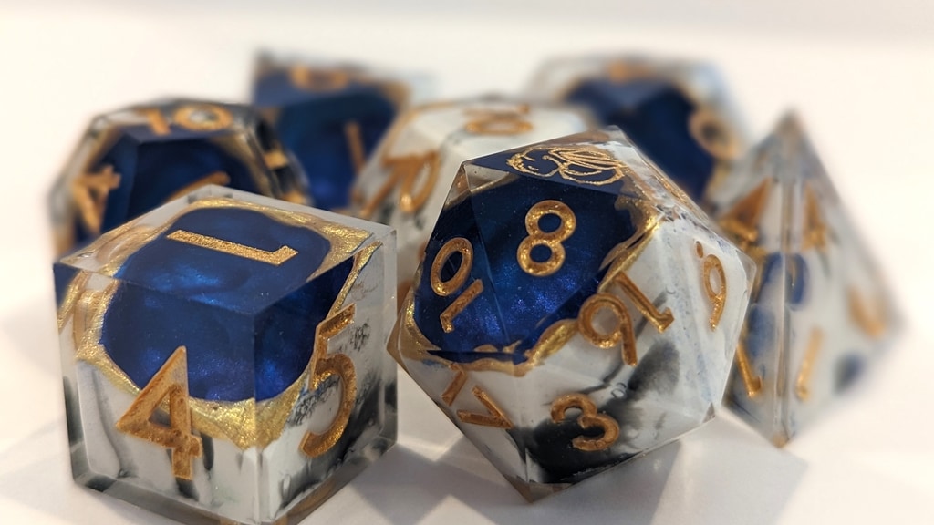 Geode Sharp Edge Dice Sets