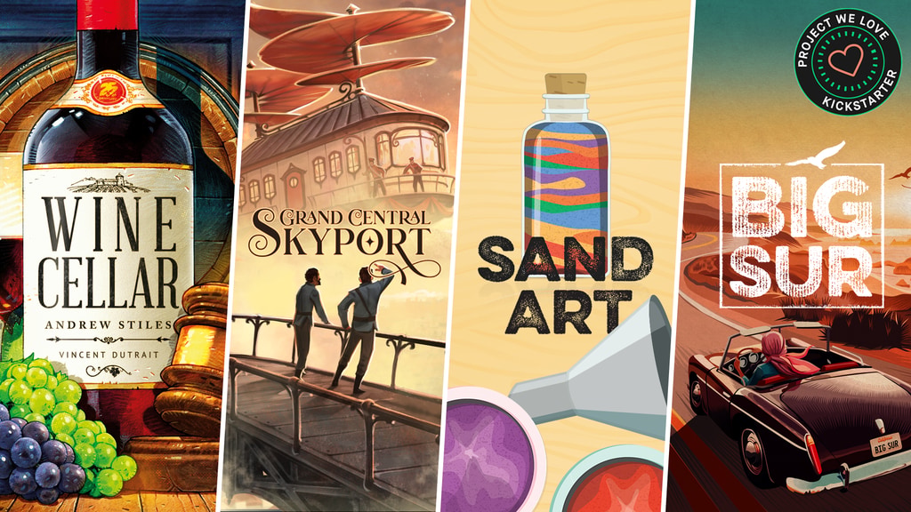 Big Sur, Grand Central Skyport, Sand Art, & Wine Cellar