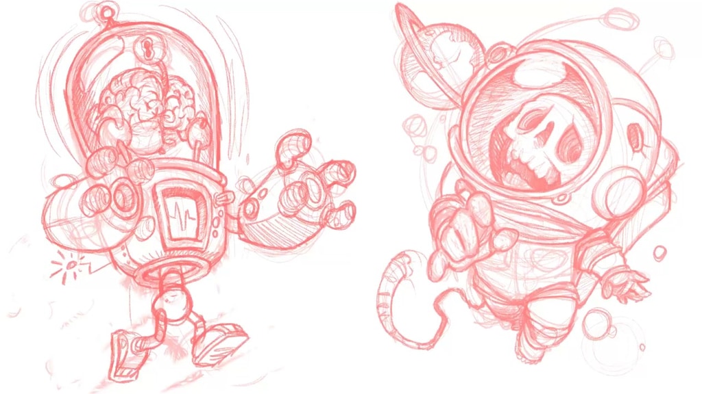 Science Fiction Stock Art Illustrations by Tara Quinn