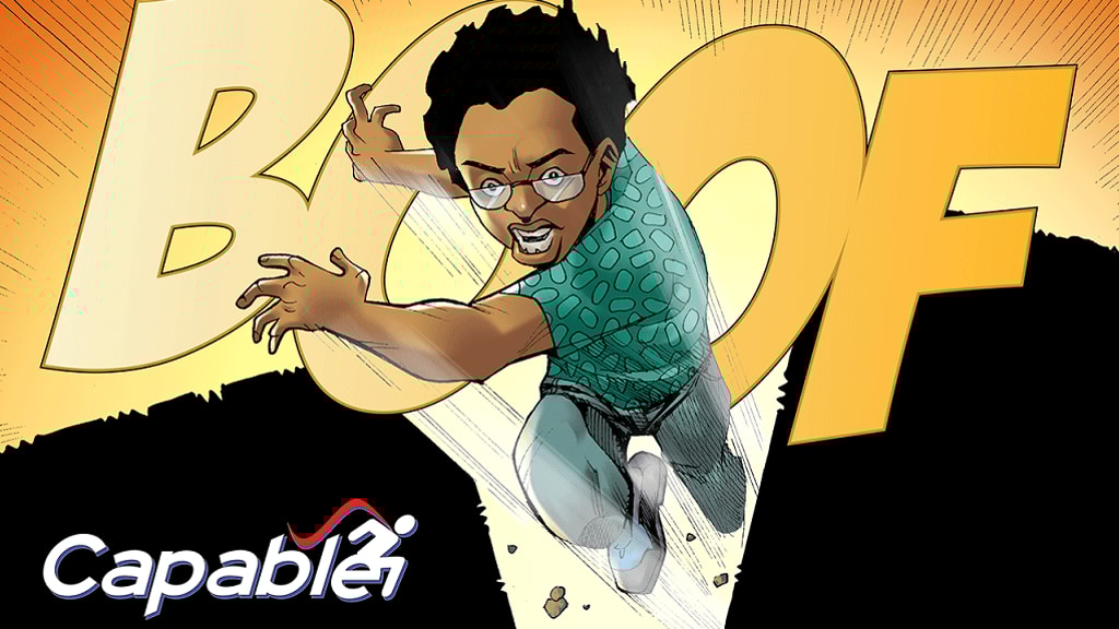 Capable #1 - 3: An Accessible Comic Book Series