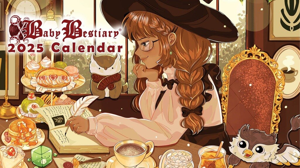 Baby Bestiary 2025 Calendar