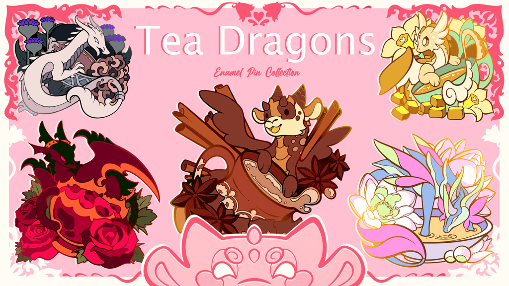 Contact the Tea Dragons | Enamel Pin Collection team on BackerKit