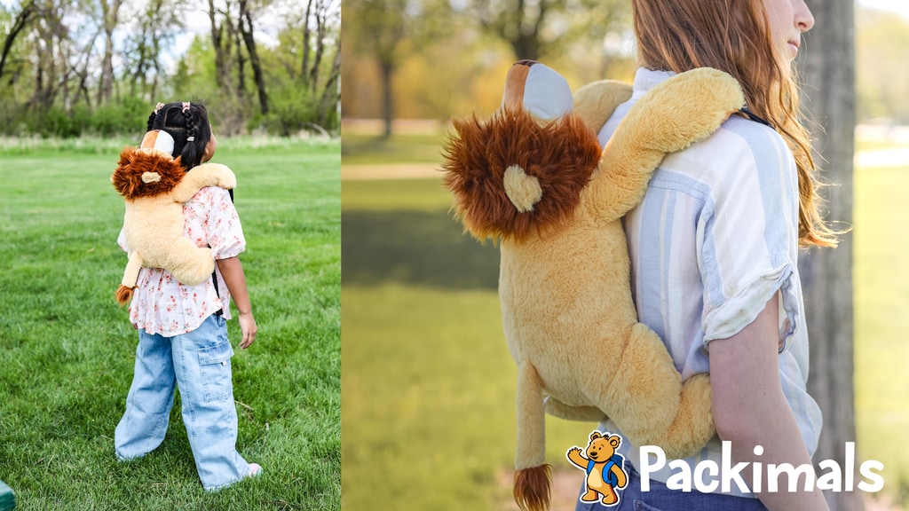 Packimals: Plush Animal Bags