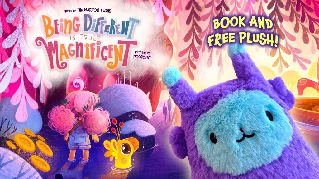 Being Different is Truly Magnificent - Plush & Book