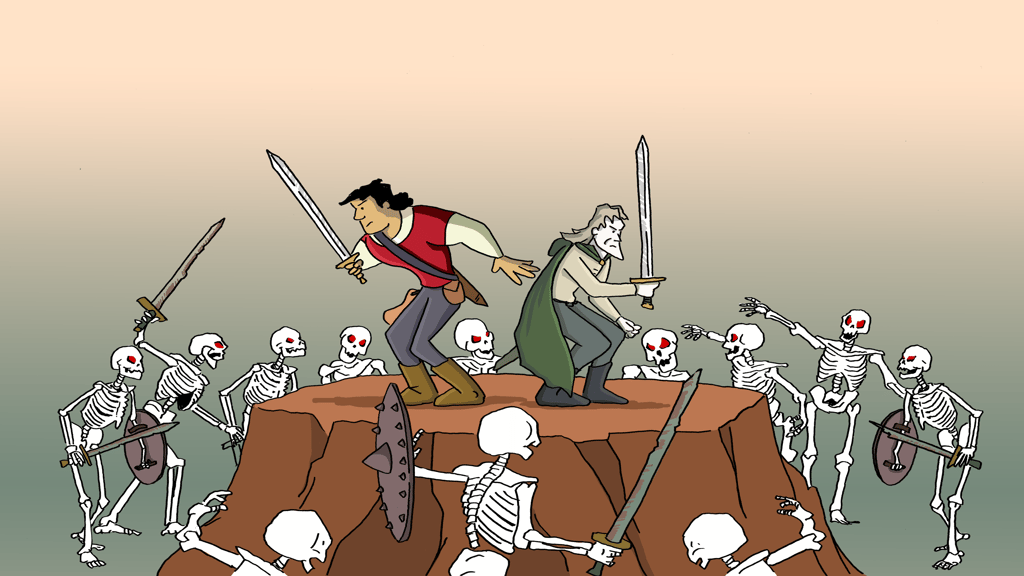 Wurst & Mayhem #1-2 - A medieval caustic D&D style adventure